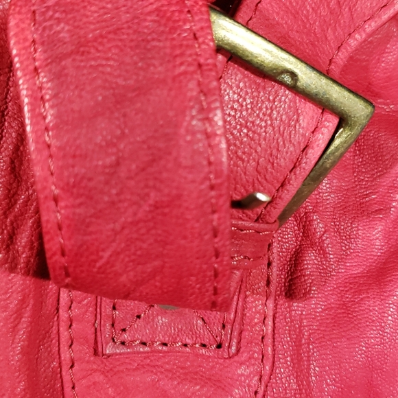 TopShop Red Shoulder Bag - Picture 9 of 9
